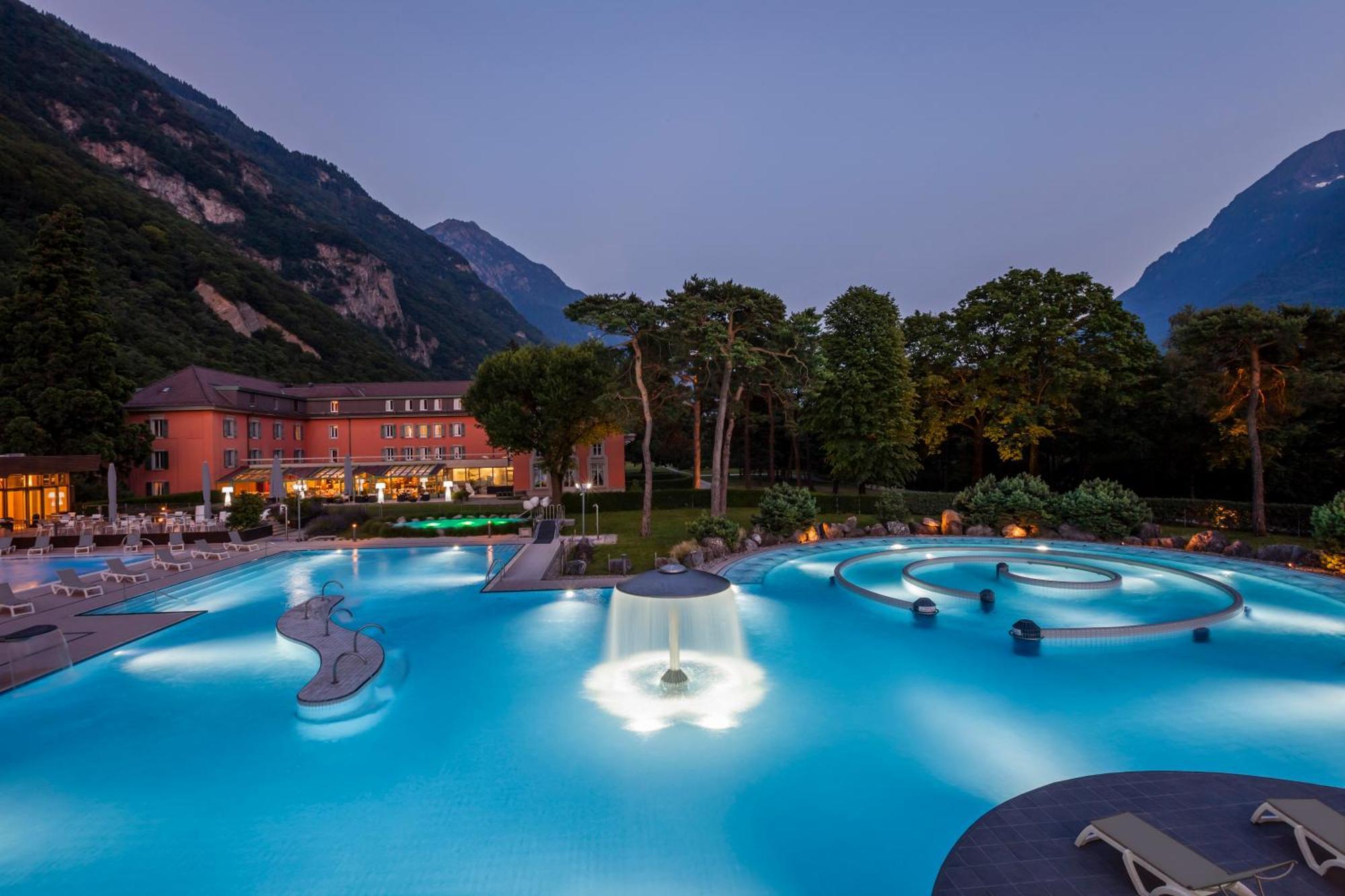 Grand Hotel Des Bains Lavey-les-Bains Dış mekan fotoğraf