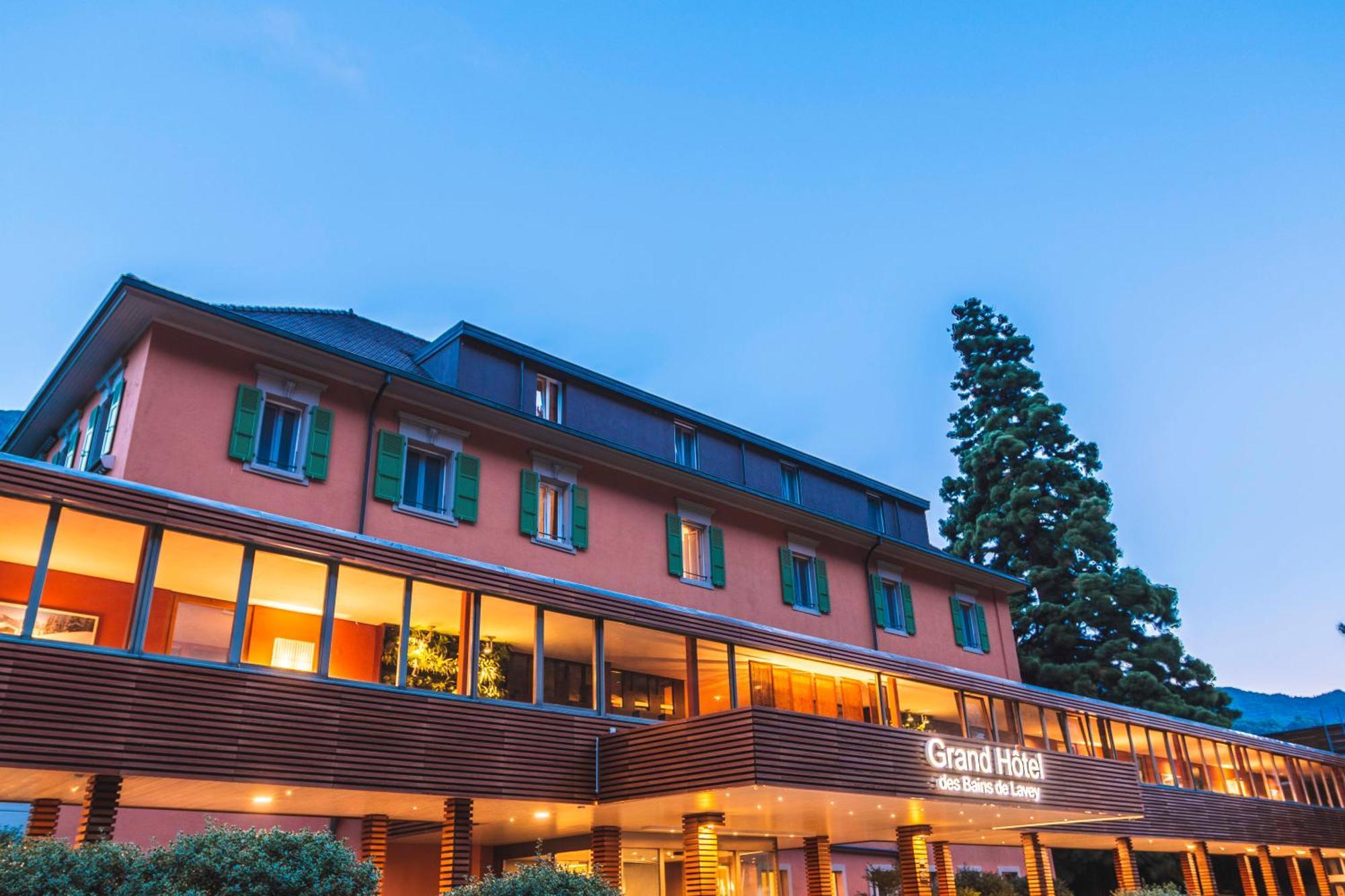 Grand Hotel Des Bains Lavey-les-Bains Dış mekan fotoğraf