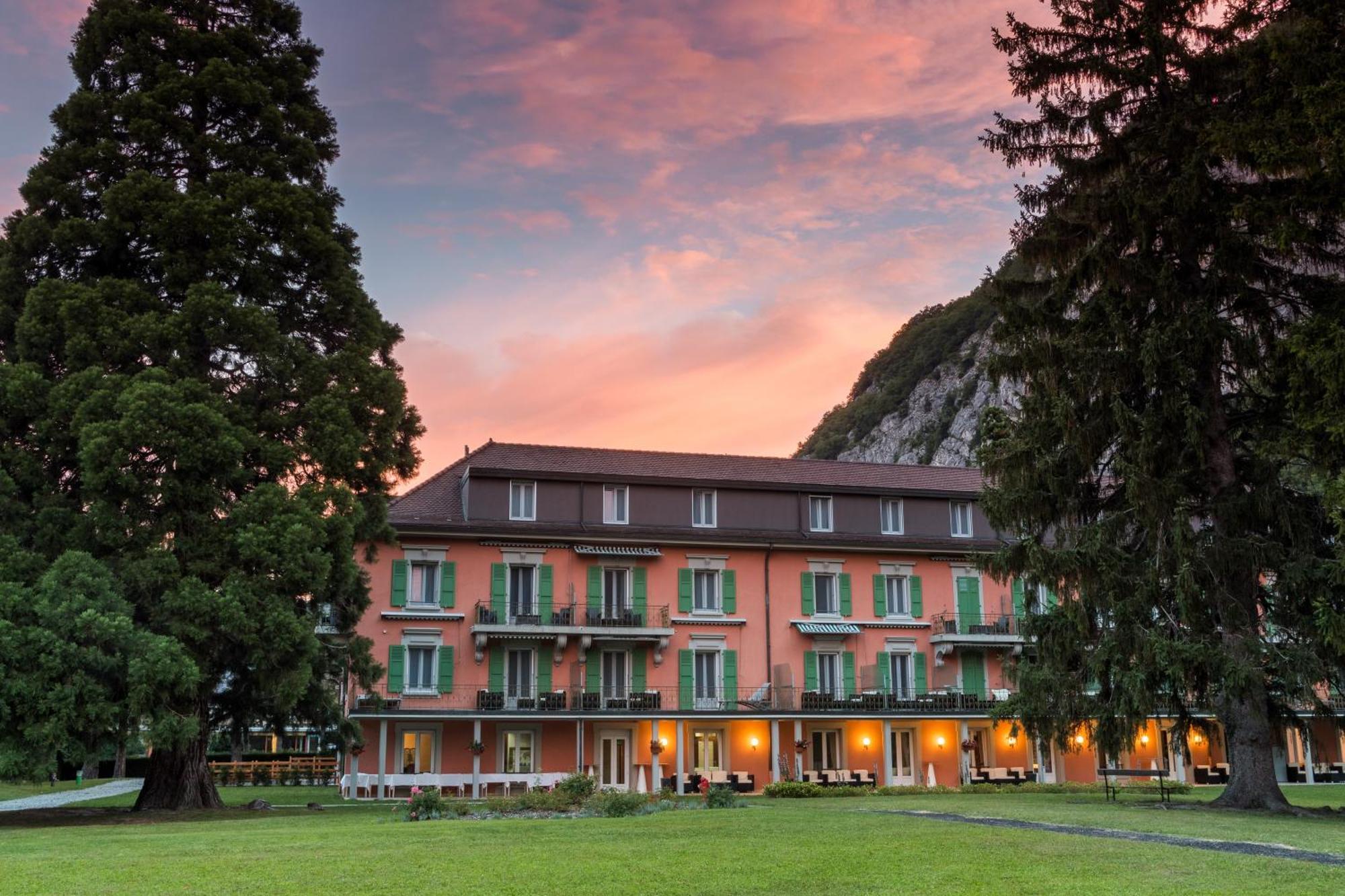 Grand Hotel Des Bains Lavey-les-Bains Dış mekan fotoğraf